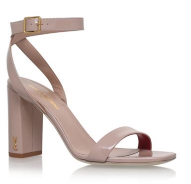 YSL Loulou ankle sandals